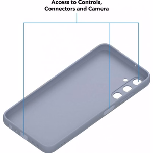 Чехол для телефона "Matt TPU" Huawei P40 серо-синий (силиконовый)