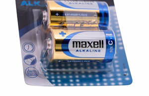 MAXELL šarminė baterija LR14, 2 vnt.