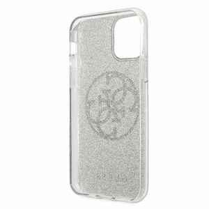 Guess GUHCN65PCUGLKA iPhone 11 Pro Max хаки жёсткий чехол 4G Circle Glitter