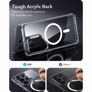 ESR Classic Hybrid MagSafe Чехол для Samsung Galaxy S26 Ultra прозрачный