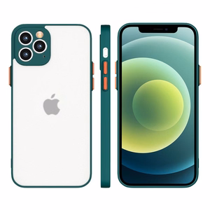 Milky Чехол силиконовый гибкий полупрозрачный для Xiaomi Redmi 9T тёмно-зелёный