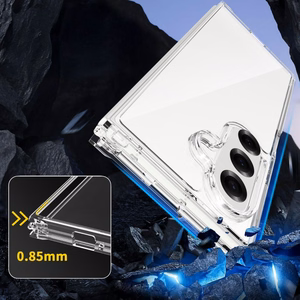 Tech-Protect FlexAir hibridinis dėklas telefonui Samsung Galaxy Z Fold 7 - skaidrus