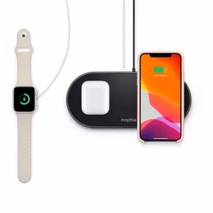 Belaidis įkroviklis 2x10W Mophie Universal Wireless Dual juodas