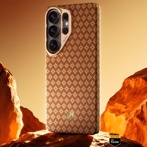 Benks Magnetic Armor Air Armor Grid Kevlar Case Metal Frame 600D (C.K.FL.SA.GD.A050) for Samsung Galaxy S26 Ultra orange