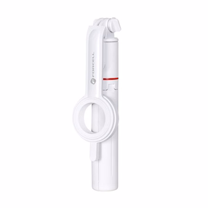 FORCELL F-GRIP MagSelfie S100M selfie lazda su belaidžiu nuotolinio valdymo trikojio stovu balta