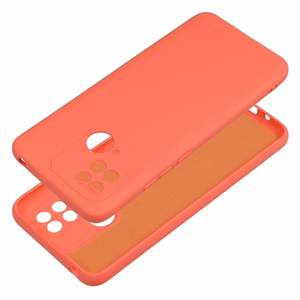 SILIKONINIS dėklas telefonui XIAOMI Redmi 10C persikų