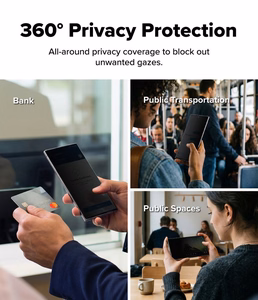 Ringke Easy Slide Privacy 360 2 vnt. privatumo apsauginių stiklų rinkinys, skirtas Samsung Galaxy Z Fold 8 Ultra