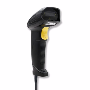 Qoltec 50876 Lazerinis skaitytuvas 1D | USB | Juoda