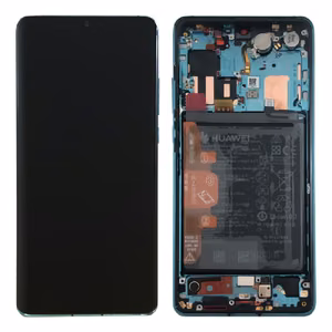 LCD экран Huawei P30 Pro с тачскрином, рамкой и аккумулятором Aurora Оригинал (б/у Grade A)