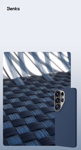 Benks Magnetic Armor Tint Kevlar 1000D (B050) для Samsung Galaxy S26 Ultra синий