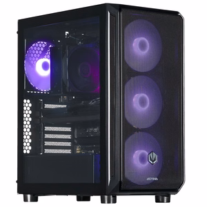Actina 5901443414742 PC AMD Ryzen™ 5 7600X3D 32 GB DDR5-SDRAM 2 TB SSD AMD Radeon RX 9070 Midi Tower juodas