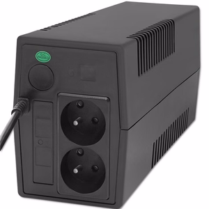 Qoltec 53774 nepertraukiamo maitinimo šaltinis (UPS) Line-Interactive 1 kVA 600 W 1 AC lizdas