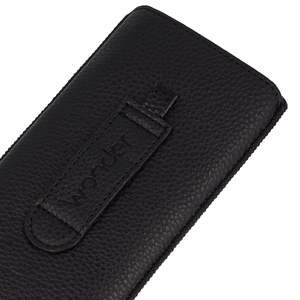 WONDER Deko Dėklas telefonui (dydis XL) Iphone 15/15 Pro/Iphone 16/16 Pro/Samsung S24/S24 Plus/S25/S25 Plus/A53/A55 5G juodas