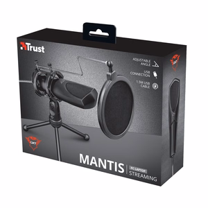 Trust GXT 232 Mantis Juoda Kompiuterio mikrofonas