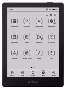 El. knygų skaityklė Onyx Boox Go 6" Carta 1300 32GB Wi-Fi juoda