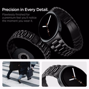 Spigen Modern Fit Band 316L Bracelet for Samsung Galaxy Watch 40/44/46 mm - Black