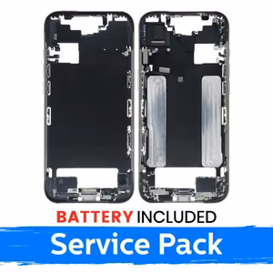 Apple iPhone Air vidurinio rėmo korpusas + baterija / Dangaus mėlyna / (Aptarnavimo pakuotė)