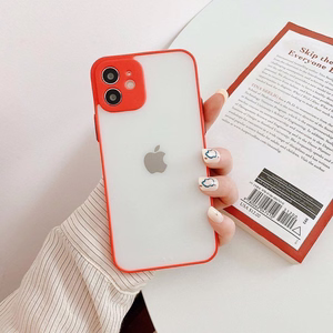 Milky dėklas silikoninis lankstus permatomas dėklas Xiaomi Redmi 9T raudonas