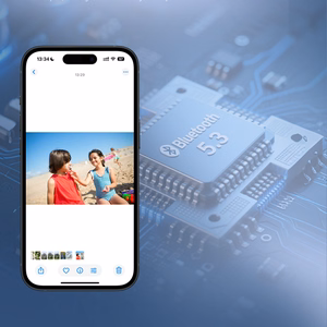 Blavec išmanieji akiniai SG-01 HD kamera, AI, Wi-Fi (SG01-B) juodi