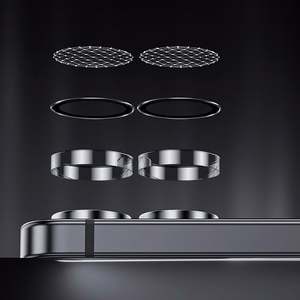 Benks Tempered glass Glass Warrior Lens Protector on camera for Samsung Galaxy Z Flip 7 (lens 2 pieces) transparent