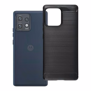Dėklas Motorola EDGE 40 PRO Carbon 2.0 juodas