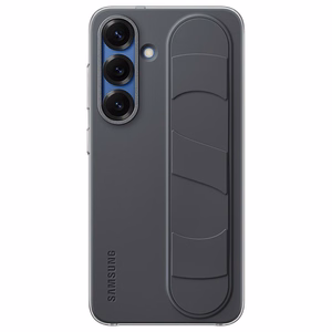 Samsung silikoninis dėklas su laikikliu / stovu Standing Grip Case EF-GS931CBEGWW telefonui Samsung Galaxy S25 - juodas