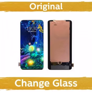 LCD ekranas suderinamas su OnePlus 7T Pro / 7 Pro juodas (atnaujintas: Kinija)