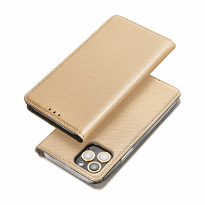 Flip case for Samsung A55 Smart Case Book gold