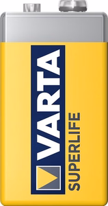 VARTA 9V Superlife cinko baterija, 1 vnt.