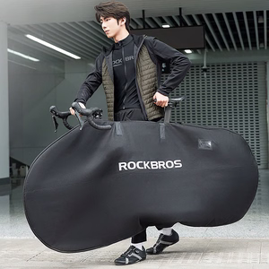 Rockbros D002 elastingas 26" plento ir kalnų dviračių transportavimo dėklas – juodas