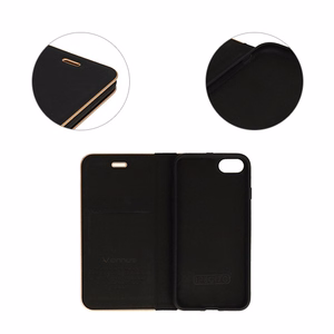 Vennus Book Case with frame for Xiaomi Redmi 10A black