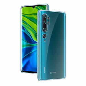 Чехол Crong Crystal Slim для Xiaomi Mi Note 10 / Mi Note 10 Pro, прозрачный