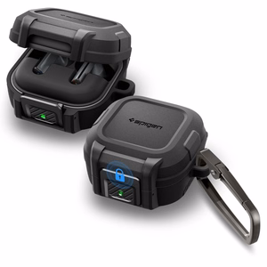 Spigen Lock Fit Case for Samsung Galaxy Buds 4 / 4 Pro - Matte Black