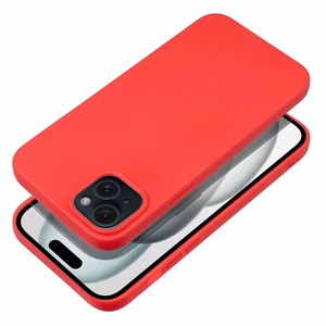 Case for iPhone 15 PLUS Soft red