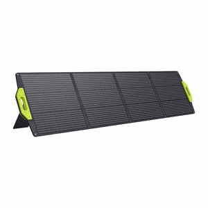FOSSIBOT SP200 200 W sulankstomas saulės modulis, juodas