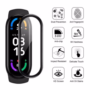 TEMPERED GLASS 3D MI BAND 9/M9