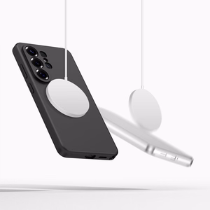 Чехол Tech-Protect Silicone MagSafe для Samsung Galaxy S26 Ultra чёрный