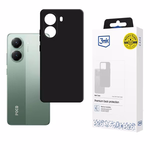 3mk Matt Case for Xiaomi Poco X7 Pro - Matte Black