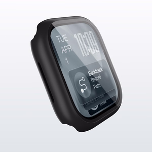 AmazingThing Radix grūdintas stiklas su dėklu Apple Watch Series 11 42mm - Juodas