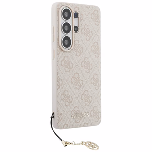 Guess чехол 4G Classic Logo Charm MagSafe для Samsung Galaxy S26 Ultra розовый