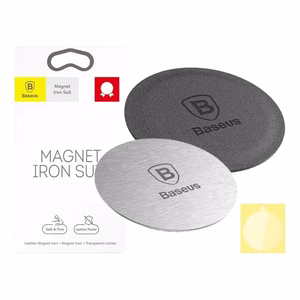 Metalinės plokštelės magnetiniam telefono laikikliui Baseus 2 vnt. ACDR-A0S