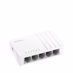 Cudy GS105U tinklo komutatorius nevaldomas Gigabit Ethernet (10/100/1000) baltas