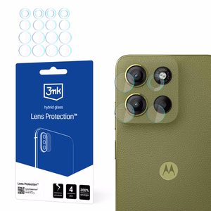 3mk Lens Protection гибридное стекло для объектива камеры на Motorola Moto G15 / G15 Power