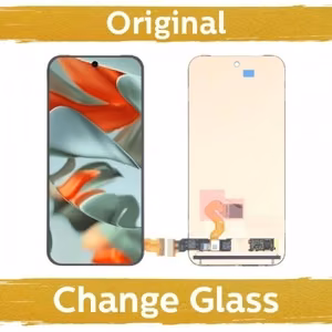 LCD ekranas skirtas Google Pixel 9 Pro XL juodas (Atnaujintas: Kinija) + SU piršto atspaudu