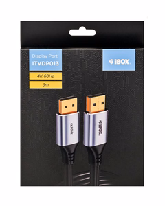 Кабель DisplayPort 4K 60Hz золотой разъём 3m