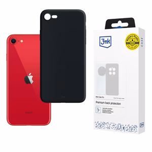 3mk Matt Case Pro for Apple iPhone SE 2022 - Matte Black