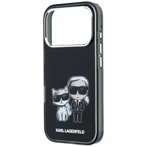 KARL LAGERFELD dėklas, skirtas IPHONE 18 Pro /17 Pro suderinamas su „MagSafe“ (Bodies Sketch) (spalva: juoda)
