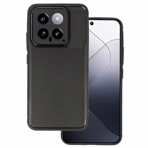 Tel Protect Carbon Elite dėklas telefonui Xiaomi 14 Ultra juodas