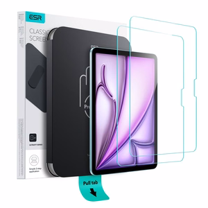 Закалённое стекло ESR UltraFit 2 шт. для iPad Air 11" (2024/2025/2026)