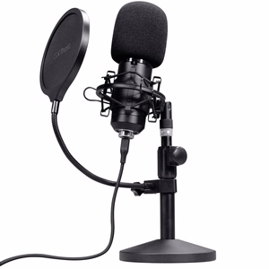 Trust GXT 269 Emita II juodas studijos mikrofonas